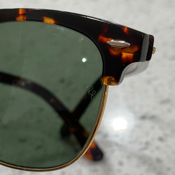 Ray-Ban Clubmaster Classic Tortoise Sunglasses, 51mm - Picture 7 of 11